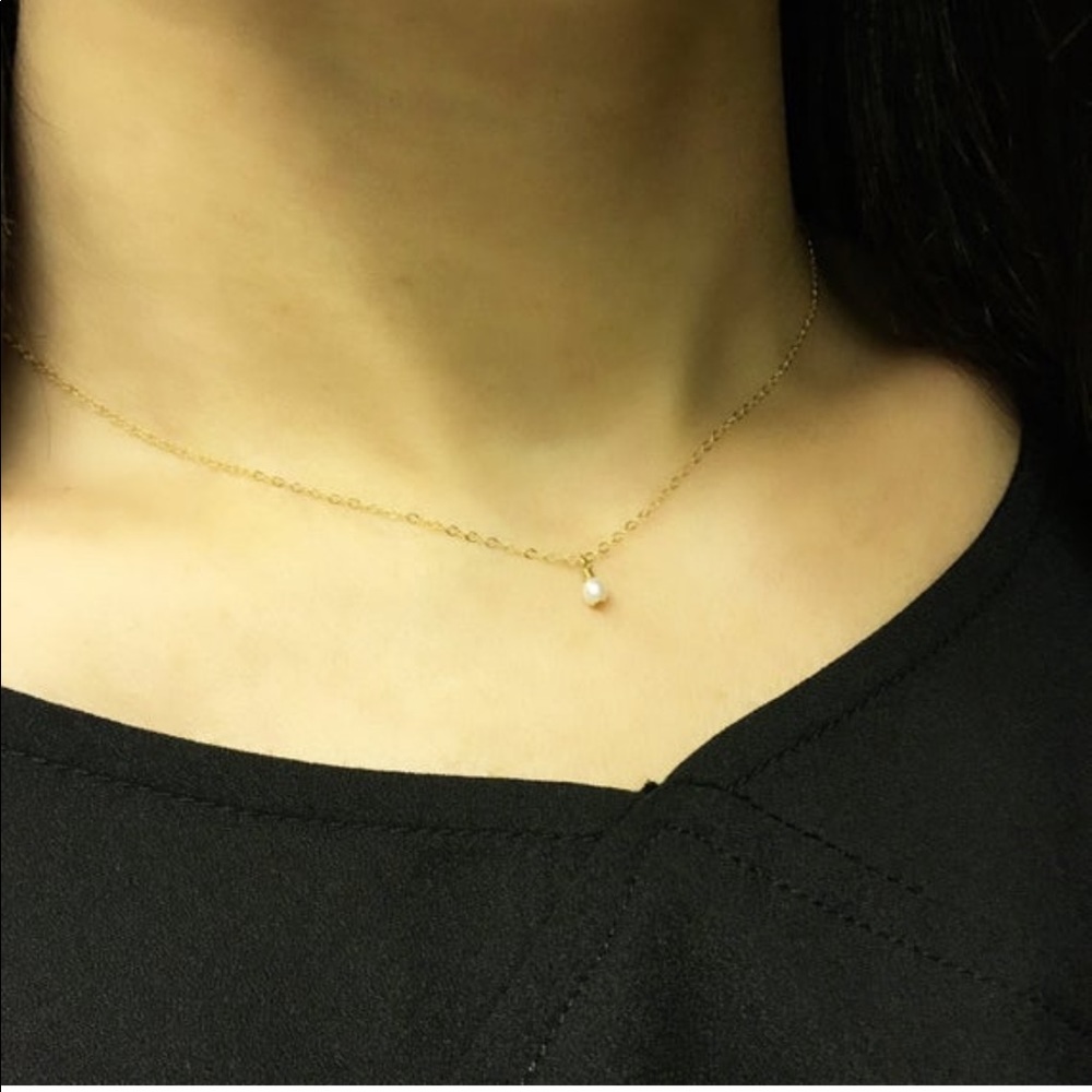 NWT KATY GINGER DESIGNS Pearl Necklace